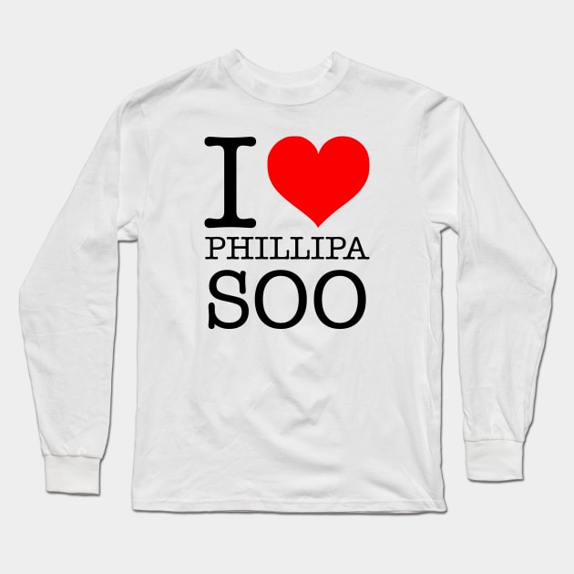 I ❤ Phillipa Soo Long Sleeve T-Shirt by thereader